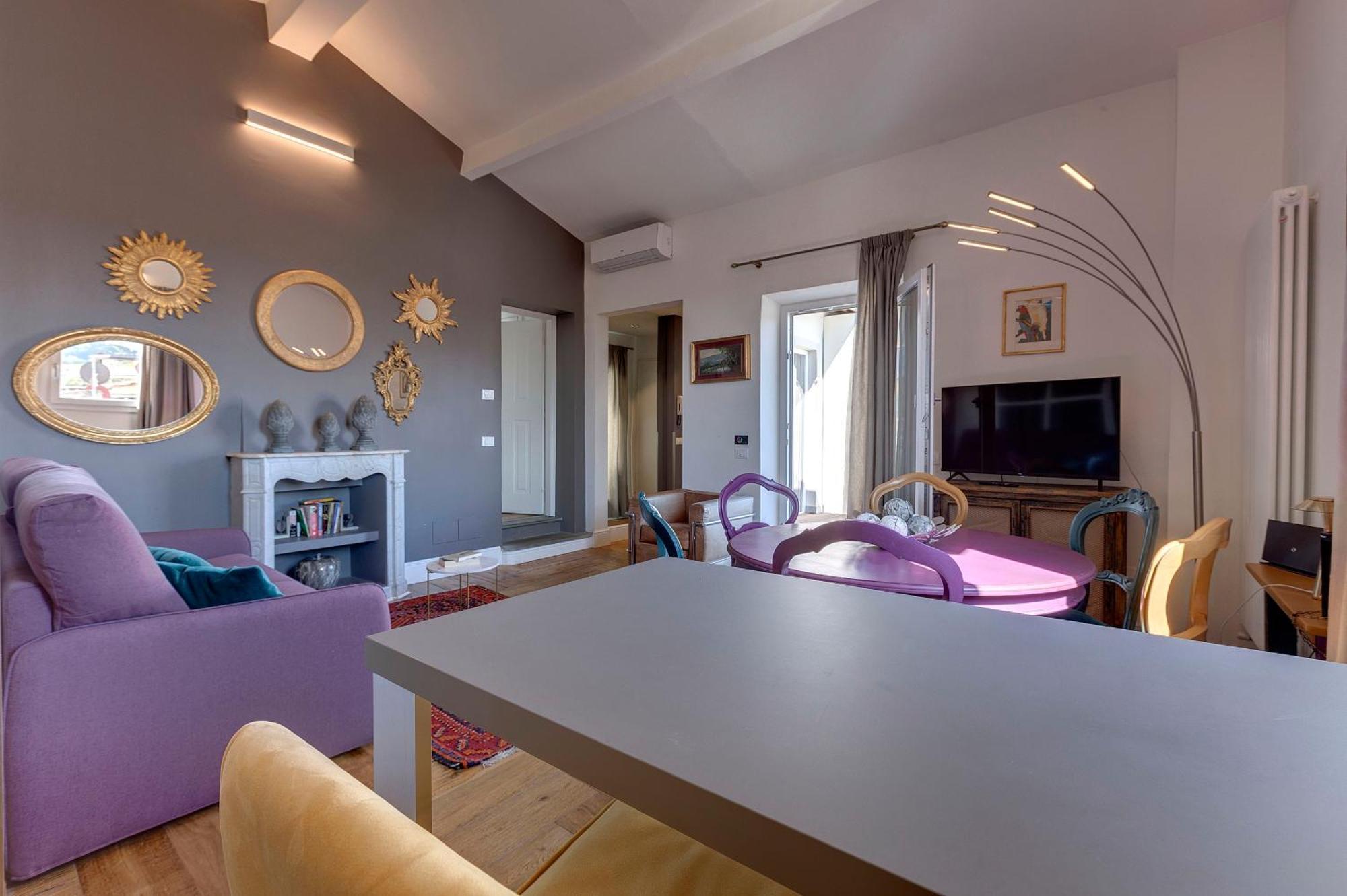 Apartament Badesse Terrace Florencja Zewnętrze zdjęcie